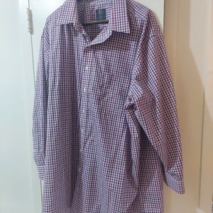 Gold Label Purple Checkered shirt